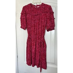 Boden | Yoke Detail Jersey Midi Dress Size US10R in Gin Fizz